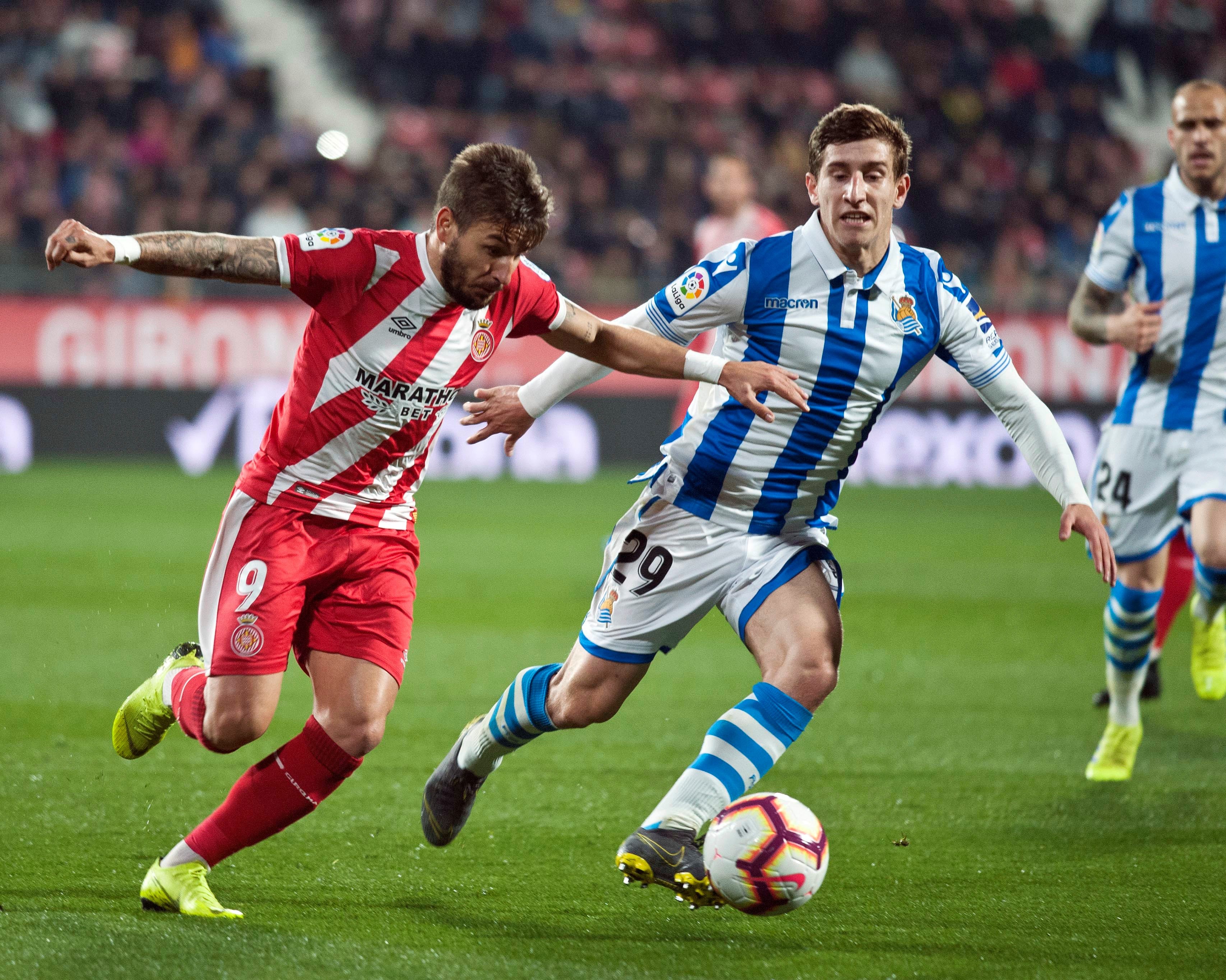Girona y Real Sociedad dan por bueno el empate Girona y Real Sociedad dan por bueno el empate