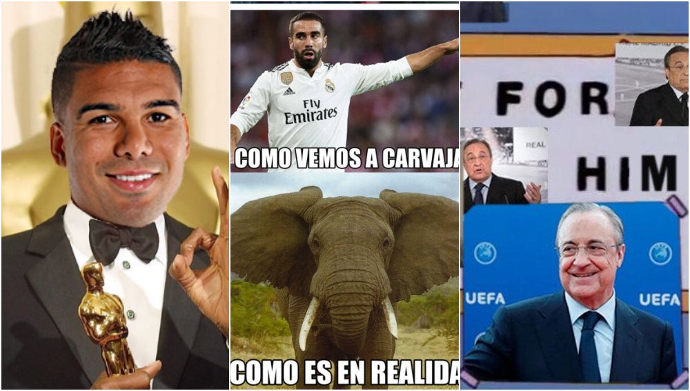 Casemiro y Carvajal, protagonistas de los mejores memes del Levante vs Real Madrid Casemiro y Carvajal, protagonistas de los mejores memes del Levante vs Real Madrid