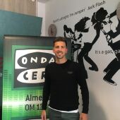 Juan Carlos Real, jugador de la UD Almería, en Onda Deportiva