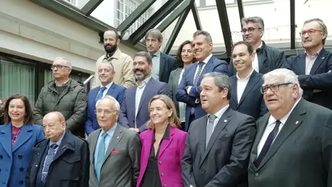Foto de famlia Deportivo Liceo Nuevo proyecto, tras Copa del Rey