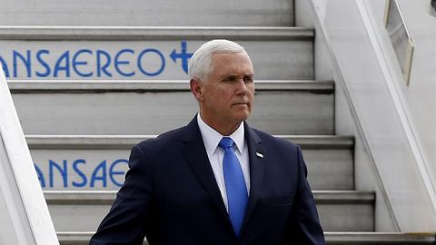El vicepresidente de EEUU, Mike Pence. 