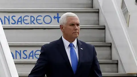 El exvicepresidente de EEUU, Mike Pence, en una foto de archivo. El vicepresidente de EEUU, Mike Pence.
