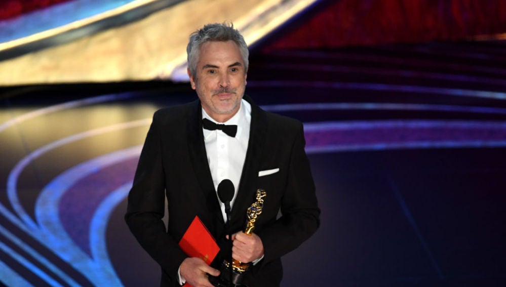 Alfonso Cuarón recoge el Oscar al Mejor Director por 'Roma'