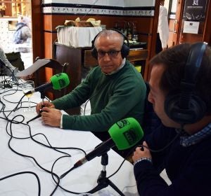 Antonio Tapia, en Onda Deportiva Málaga desde el Mesón Cantarrana Antonio Tapia, en Onda Deportiva Málaga desde el Mesón Cantarrana