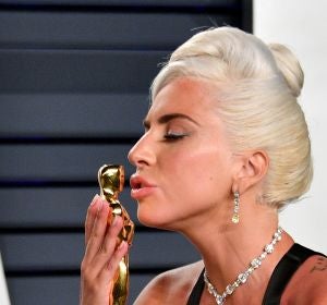 Lady Gaga tras ganar su Oscar por 'Ha nacido una estella' Lady Gaga tras ganar su Oscar por 'Ha nacido una estella'