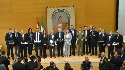 Entrega Banderas de Andalucía Onda Cero Granada