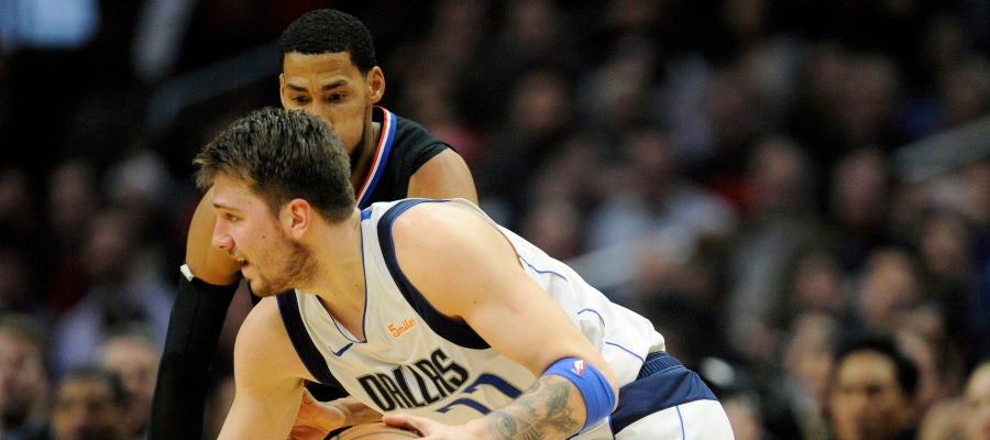 Luka Doncic, contra Los Angeles Clippers Luka Doncic, contra Los Angeles Clippers