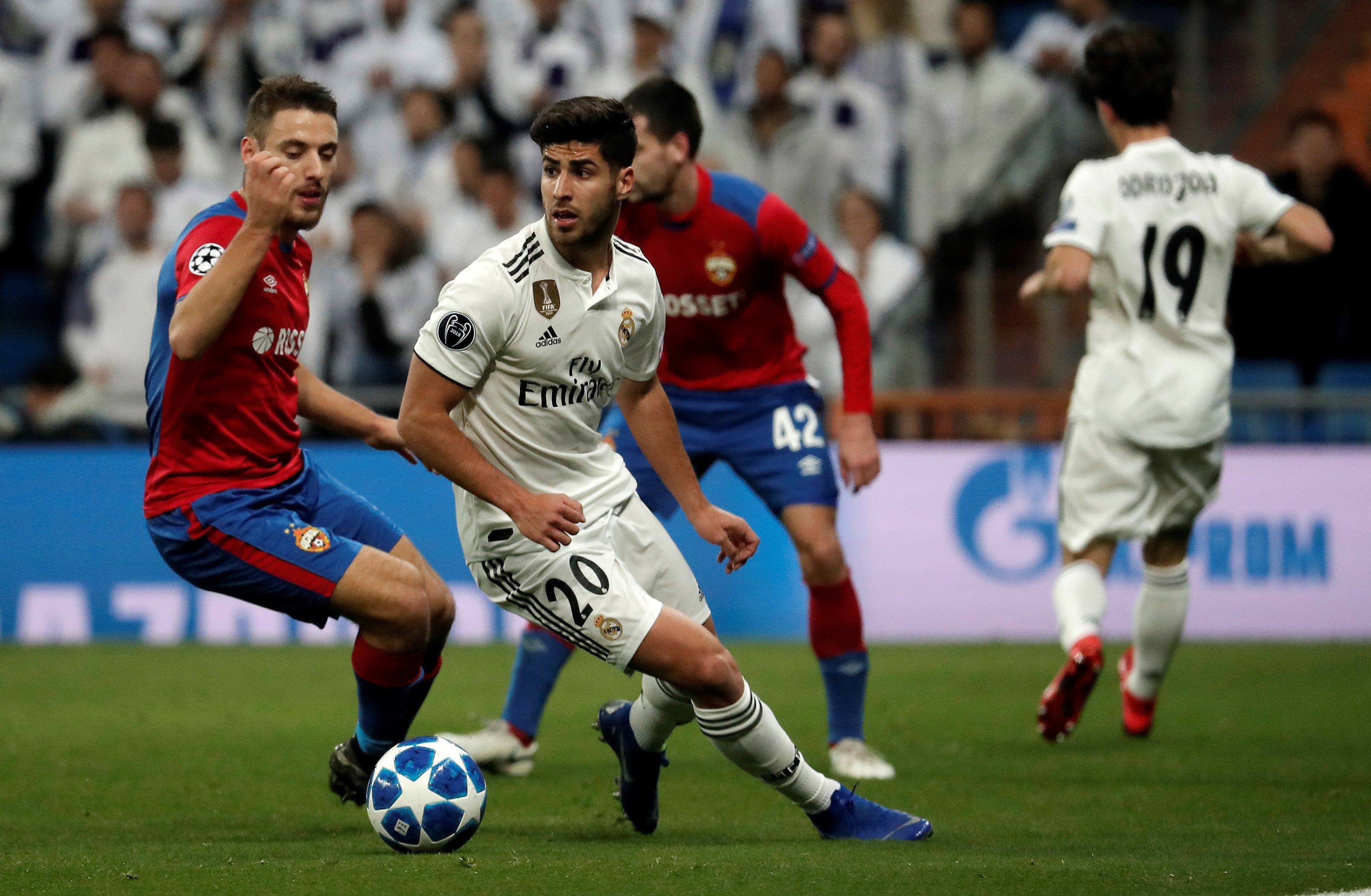 Asensio: "A mí lo que me hace diferente es la imaginación, las jugadas me salen naturales" Asensio: "A mí lo que me hace diferente es la imaginación, las jugadas me salen naturales"