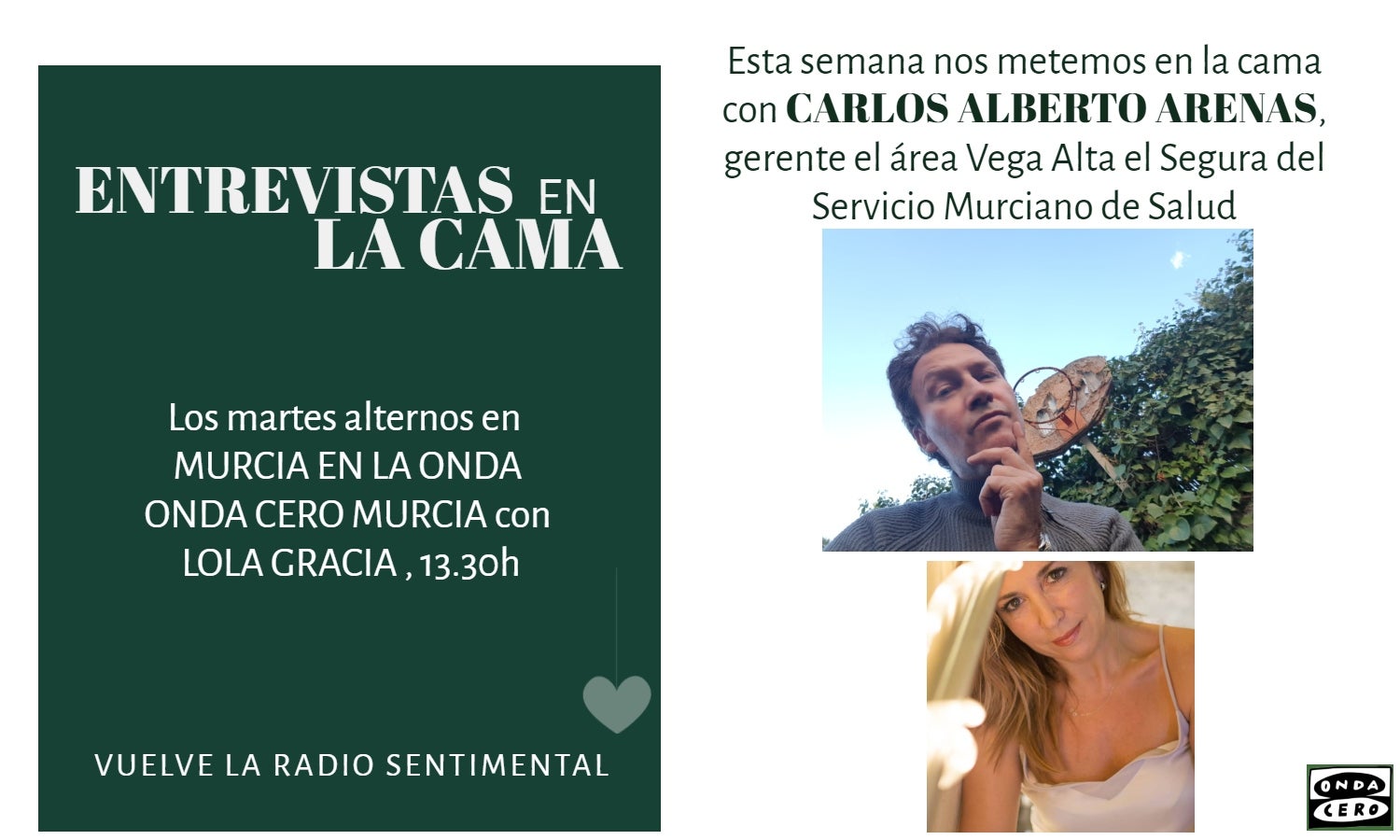 Nos metemos en la cama con Carlos Arenas, gerente del Área de Salud Vega Alta Nos metemos en la cama con Carlos Arenas, gerente del Área de Salud Vega Alta