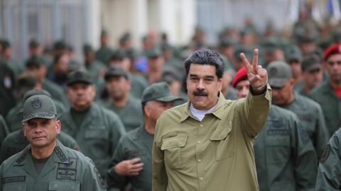 El presidente de Venezuela, Nicol&aacute;s Maduro