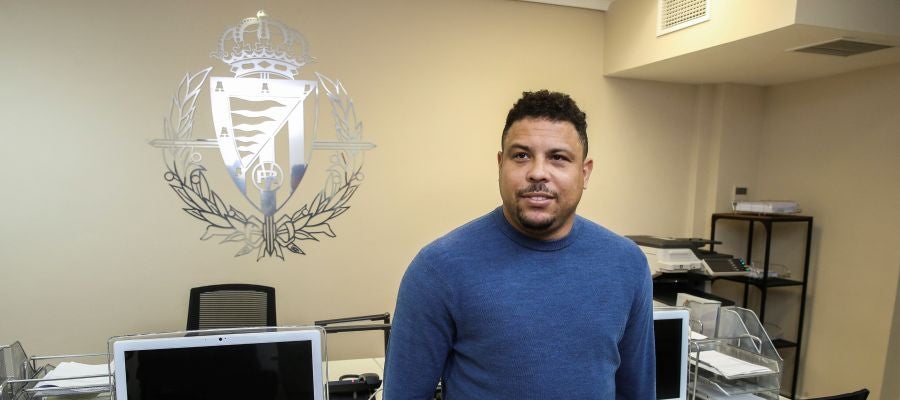 Ronaldo Nazario, presidente del Valladolid Ronaldo Nazario, presidente del Valladolid
