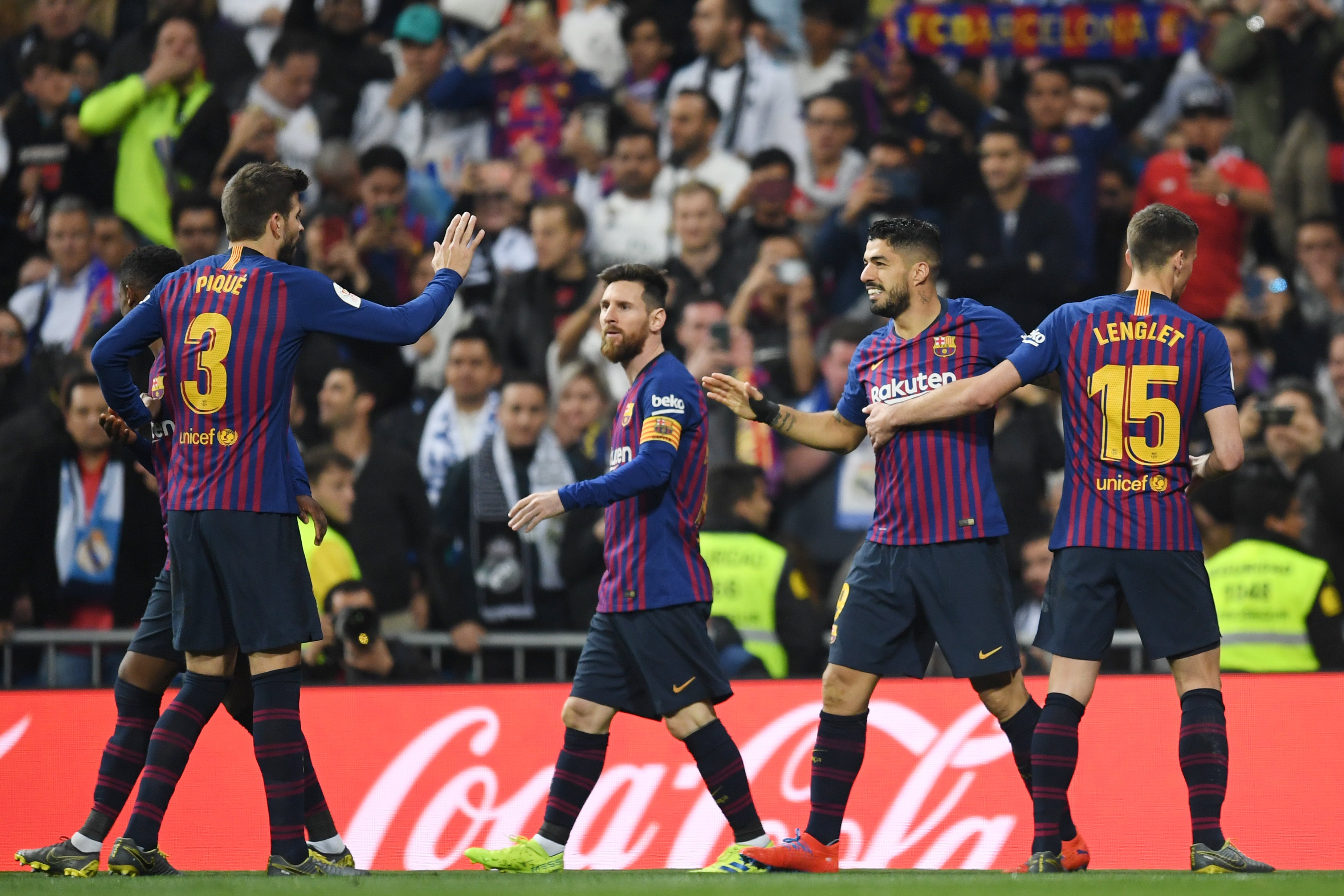 Luis Suárez lleva al Barça a su sexta final consecutiva de Copa y deja muy tocados a los de Solari Luis Suárez lleva al Barça a su sexta final consecutiva de Copa y deja muy tocados a los de Solari
