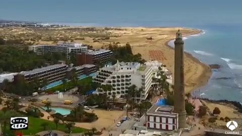 Julia en la Onda en directo desde el Faro de Maspalomas