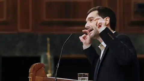 El diputado de Podemos, Pablo Bustinduy El diputado de Podemos, Pablo Bustinduy