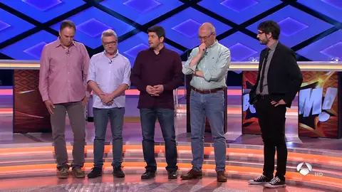 El homenaje de 'Los Lobos' y Juanra Bonet a Jose Pinto en '¡Boom!' El homenaje de 'Los Lobos' y Juanra Bonet a Jose Pinto en '¡Boom!'