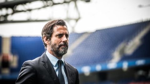 El entrenador del Shangai Shenhua, Quique S&aacute;nchez Flores. 