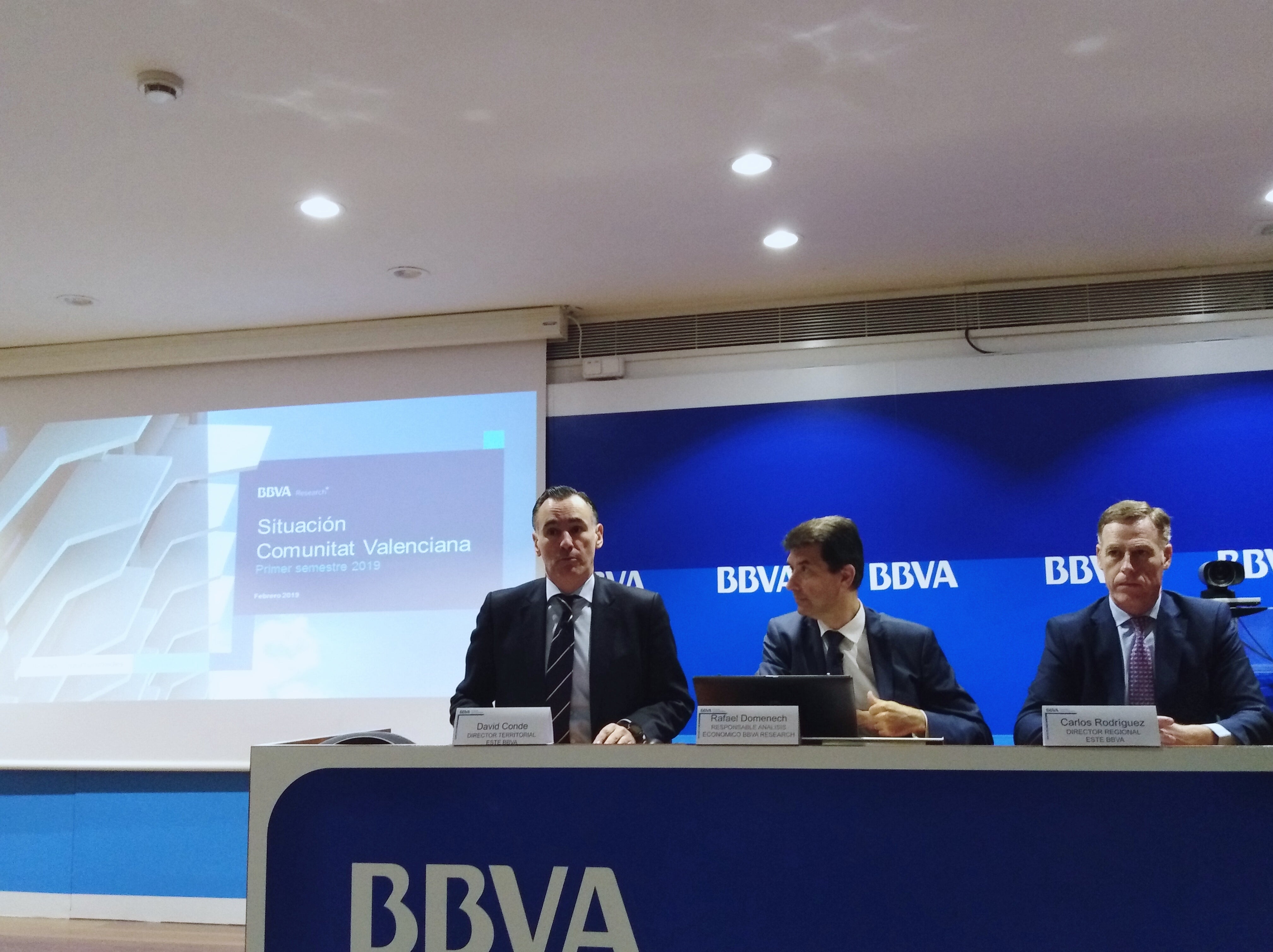 BBVA Research estima que el PIB de la Comunitat crecerá un 2´3 por ciento este año BBVA Research estima que el PIB de la Comunitat crecerá un 2´3 por ciento este año