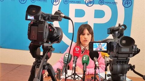 Erica S&aacute;nchez, concejala del PP en el Ayuntamiento de Elche