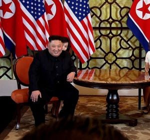 Kim Jong-Un y Donald Trump Kim Jong-Un y Donald Trump