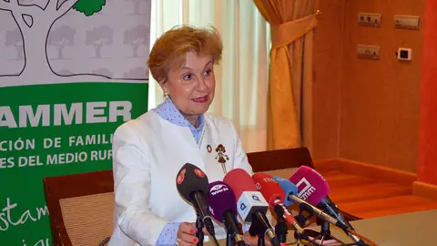 Carmen Quintanilla, presidenta de AFAMMER Carmen Quintanilla, presidenta de AFAMMER