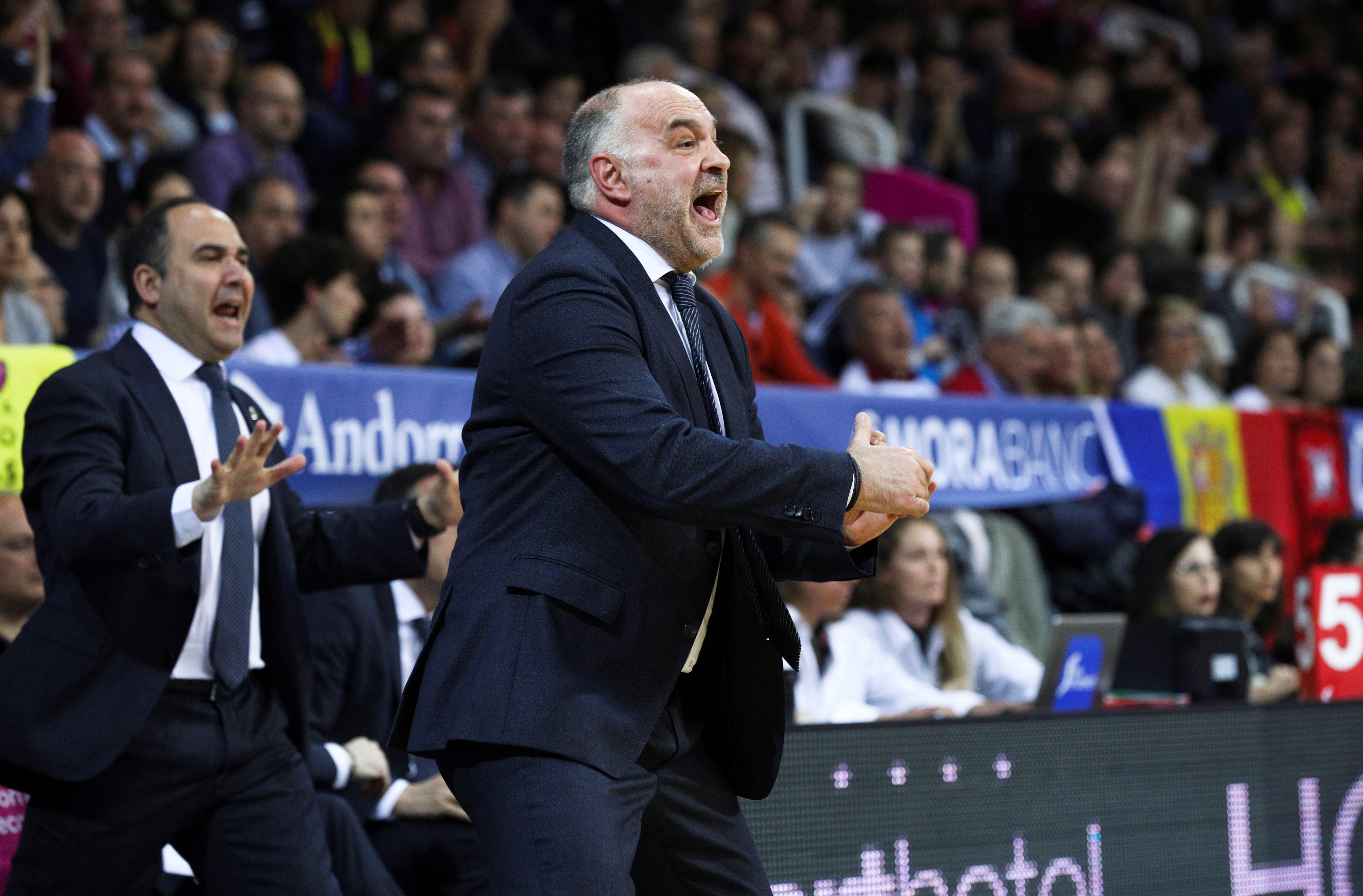 Laso: "Solari estaría jodido, lo estaba yo y no soy su entrenador" Laso: "Solari estaría jodido, lo estaba yo y no soy su entrenador"