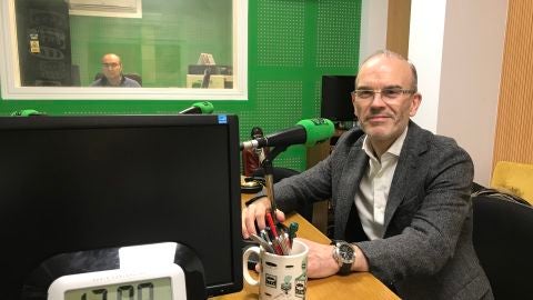 Barquero nos estudios de Onda Cero