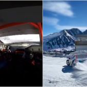 Fernando Alonso conduce sobre la nieve con los G-Series