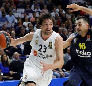 Llull, en acción ante el Fenerbahce Llull, en acción ante el Fenerbahce