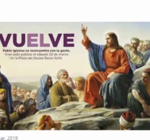 Los 'memes' por el polémico cartel de la vuelta de Pablo Iglesias Los 'memes' por el polémico cartel de la vuelta de Pablo Iglesias