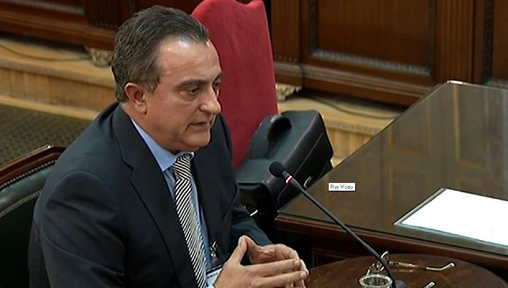 El comisario de los Mossos D'Esquadra, Manel Castellvi