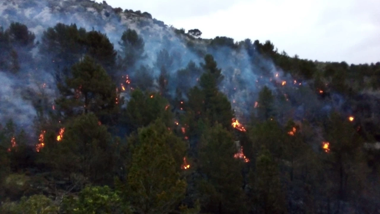 Incendio en Son Ordines
