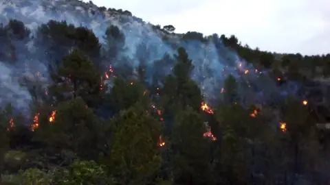 Incendio en Son Ordines Incendio en Son Ordines