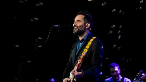 El cantante Jorge Drexler durante un concierto en Madrid El cantante Jorge Drexler durante un concierto en Madrid