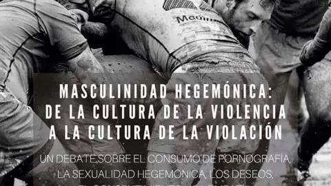 Malestar en el rugby por un cartel que vincula el deporte con la violencia machista Malestar en el rugby por un cartel que vincula el deporte con la violencia machista