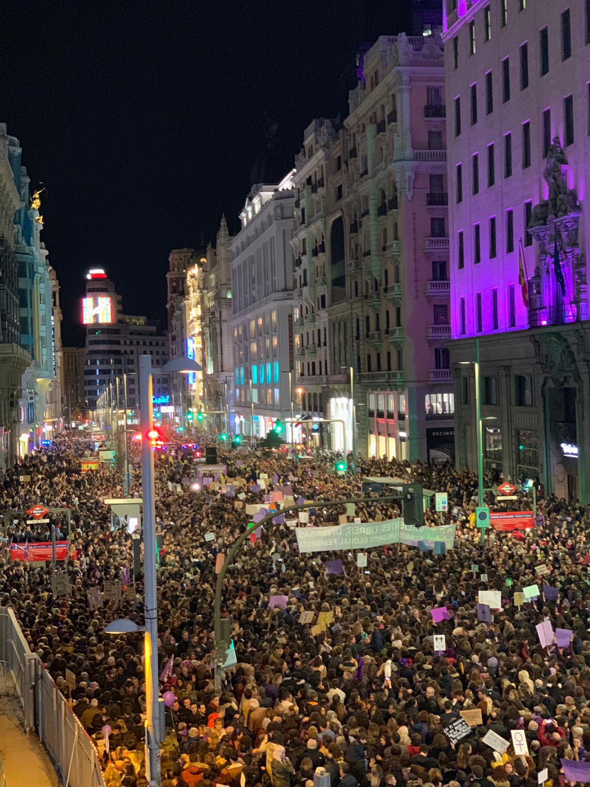 UGT cifra en más de seis millones el seguimiento de paros en el 8 de marzo UGT cifra en más de seis millones el seguimiento de paros en el 8 de marzo