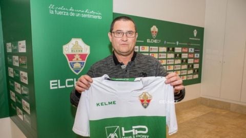 Juan francisco Gea, entrenador del Elche CF Sala Axa Hita&Port