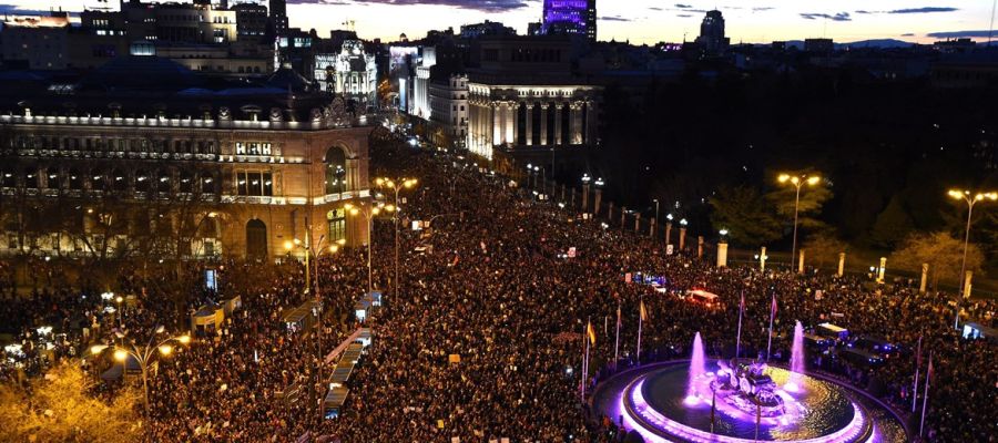 Manifestación del 8M de 2019 en Madrid Manifestación del 8M de 2019 en Madrid