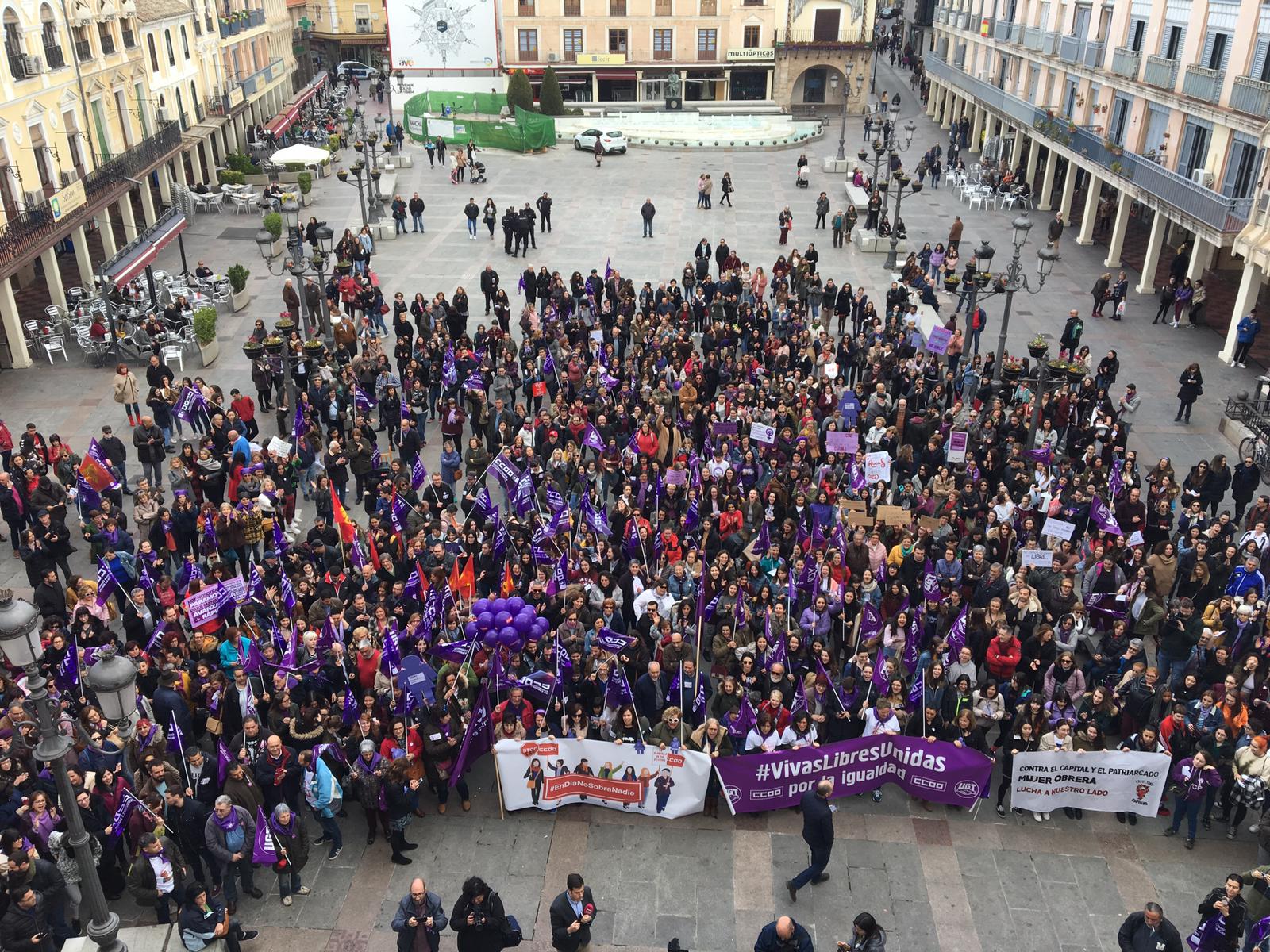 Piden igualdad real y que las mujeres puedan vivir en libertad Piden igualdad real y que las mujeres puedan vivir en libertad