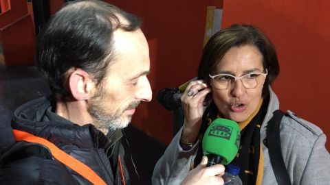 Mercedes, madre de Carlos Soler. 