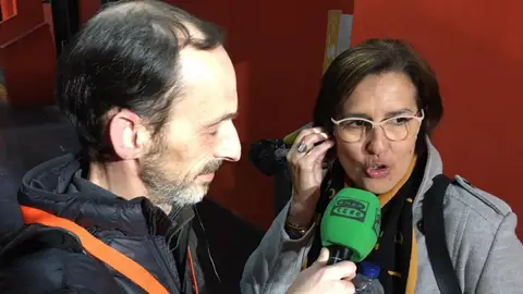 Mercedes, madre de Carlos Soler. Mercedes, madre de Carlos Soler.