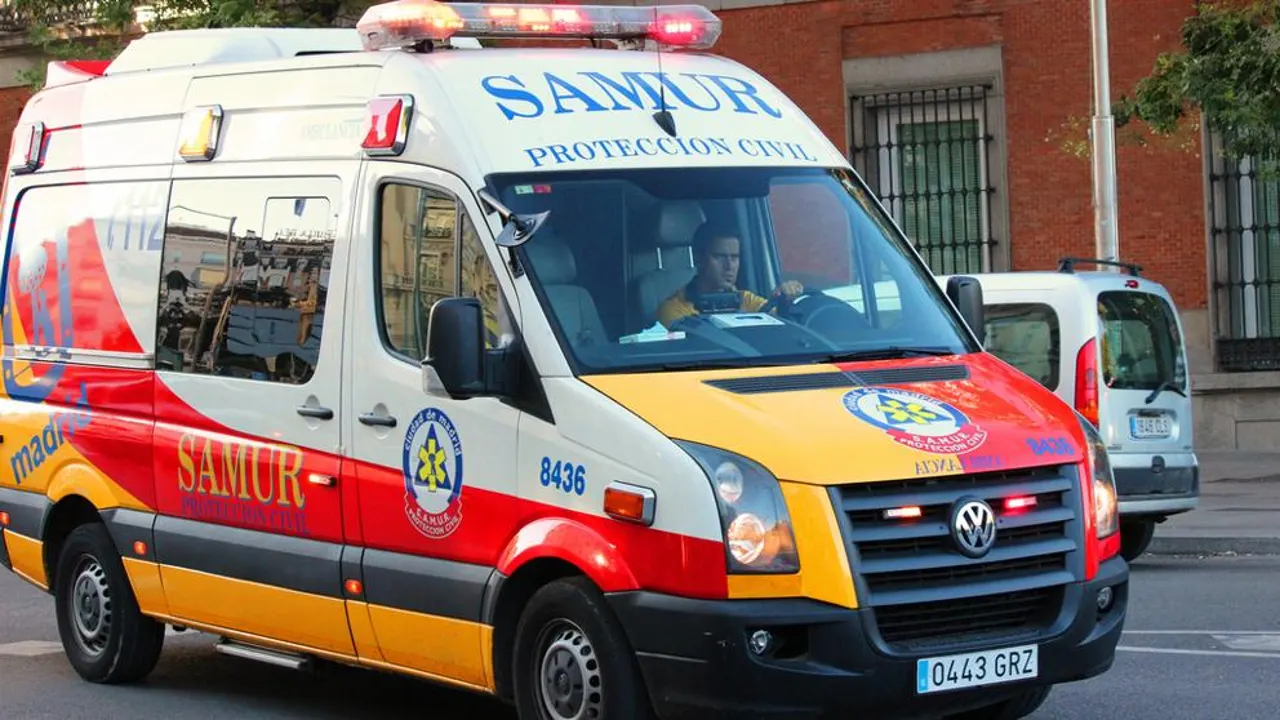 Imagen de un equipo de SAMUR