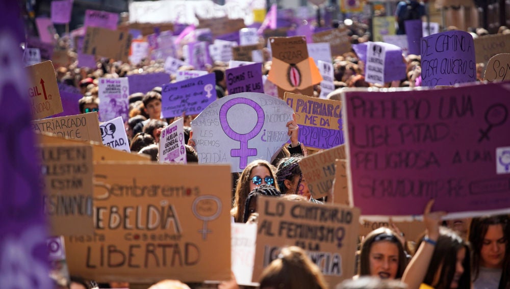 Manifestación feminista 8-M