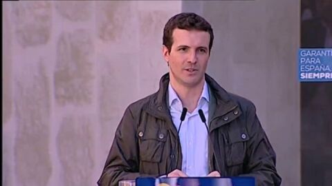 Pablo Casado, l&iacute;der del PP