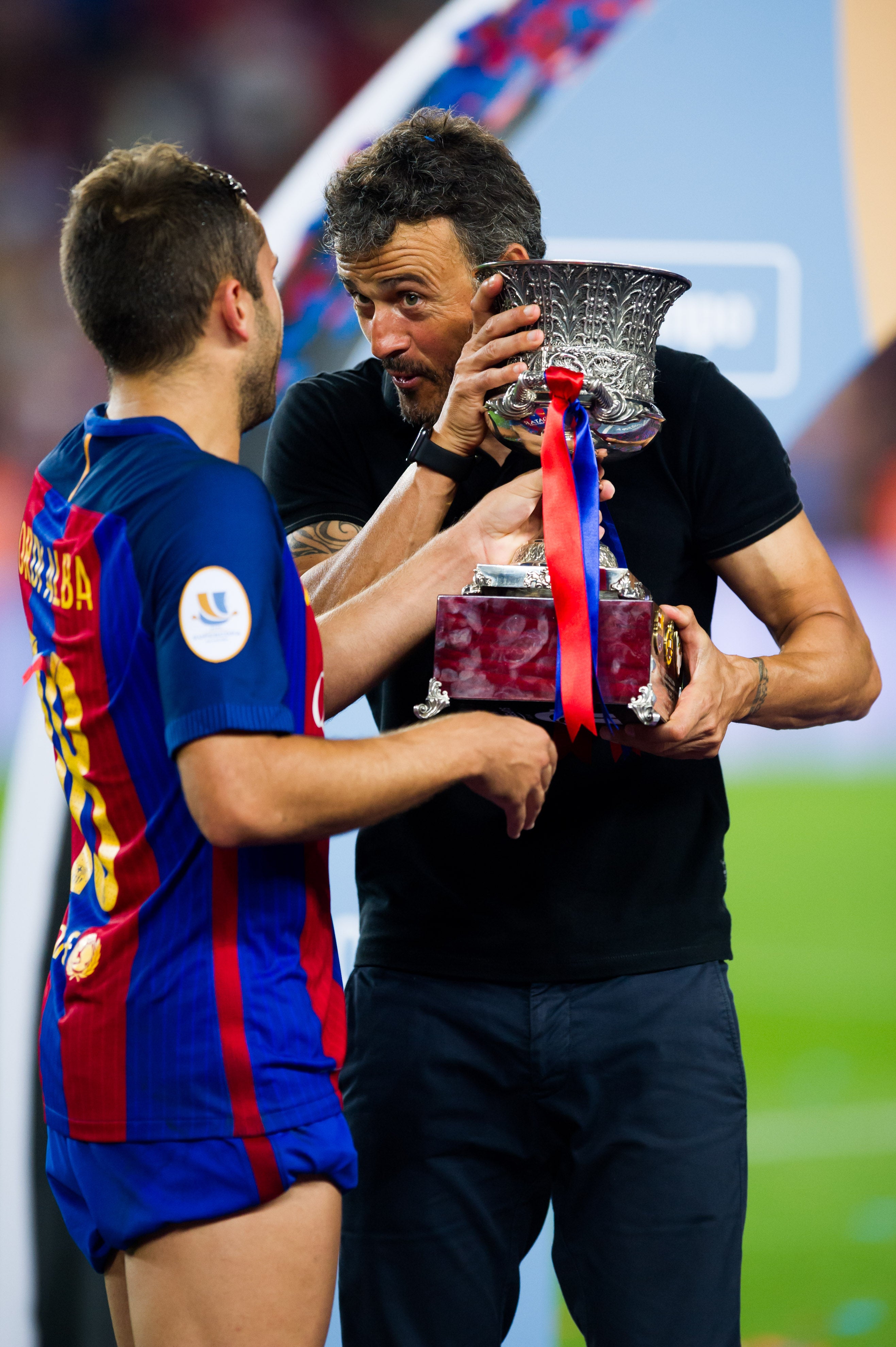 Luis Enrique: "No hubo nada personal con Jordi Alba, lo que gusta es la polémica porque vende" Luis Enrique: "No hubo nada personal con Jordi Alba, lo que gusta es la polémica porque vende"