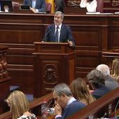 Antena 3 Noticias Canarias - (12-03-19) Fernando Clavijo responde en el Parlamento sobre el caso grúas