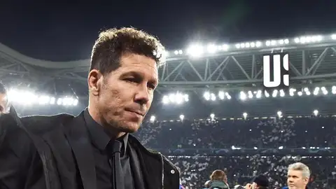Simeone, tras la eliminación del Atlético de Madrid. Simeone, tras la eliminación del Atlético de Madrid.