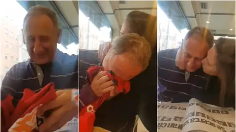 Padre de Mai Garde, capitana de Osasuna Padre de Mai Garde, capitana de Osasuna