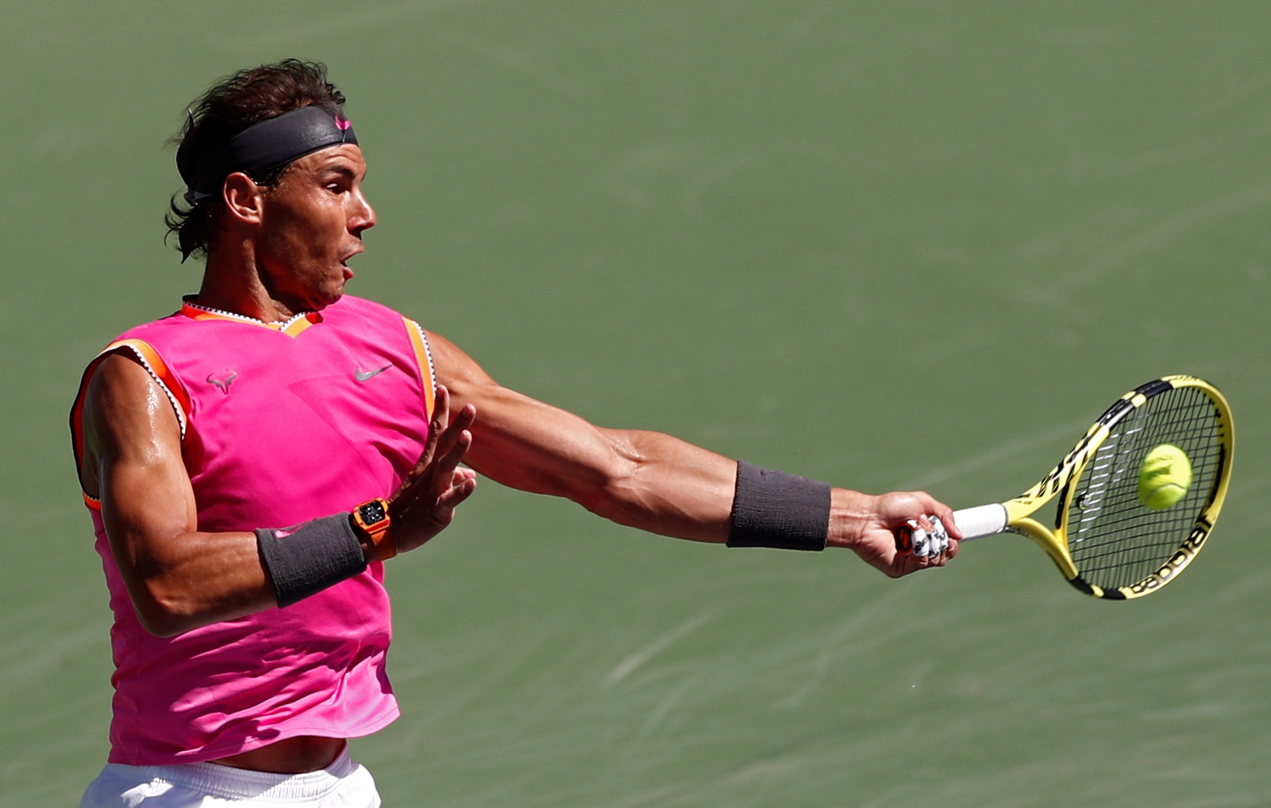Rafa Nadal no jugará la semifinal de Indian Wells por lesión Rafa Nadal no jugará la semifinal de Indian Wells por lesión