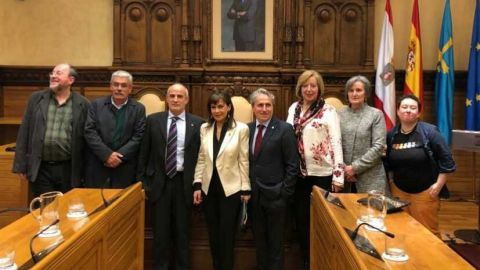 Sal&oacute;n de plenos del Ayuntamiento de Gij&oacute;n
