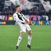 Cristiano Ronaldo, tras su hat-trick a la Juventus. 